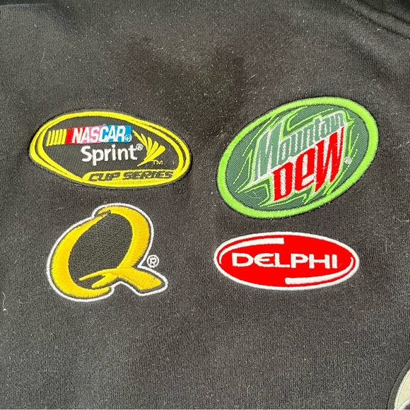 Chase Authentics Men’s Dale Earnhardt Jr Full Zip Hoodie Jacket Size Large - Picture 10 of 14